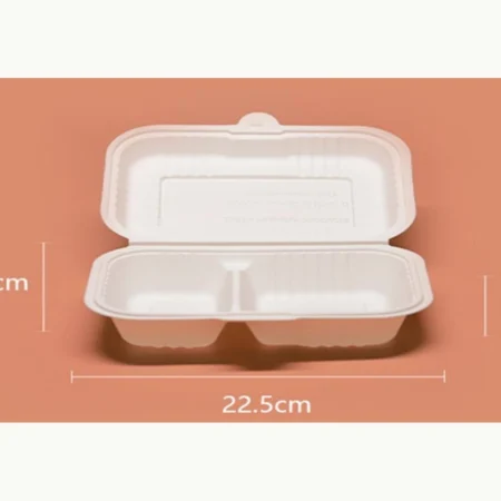 9 × 6 Inch 2-Compartment Box