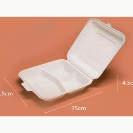 9 Inch 3-Compartment Burger Box