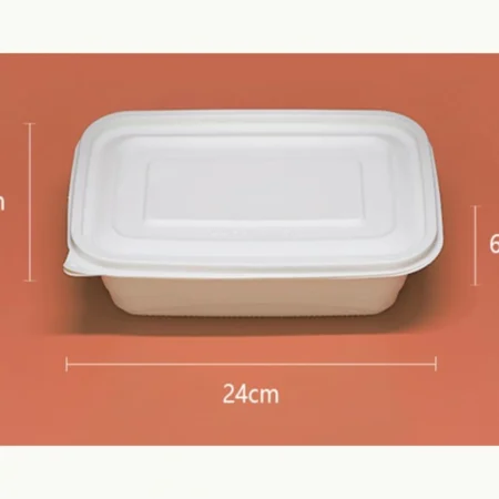 1250ml Square Lunch Box