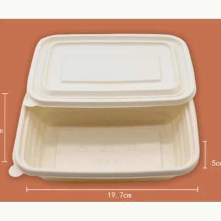 650ml Square Lunch Box