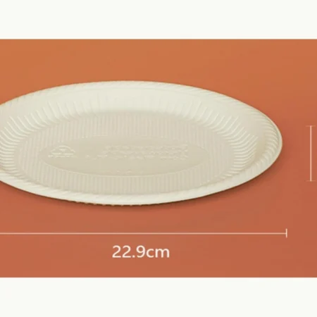 9 Inch Corn Starch Plate